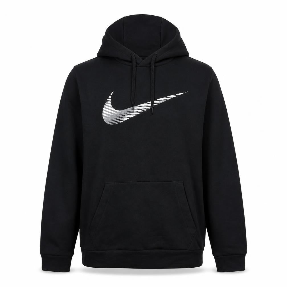 Nike Womens Black M Pullover Hoodie Dri-FIT Swoosh Logo