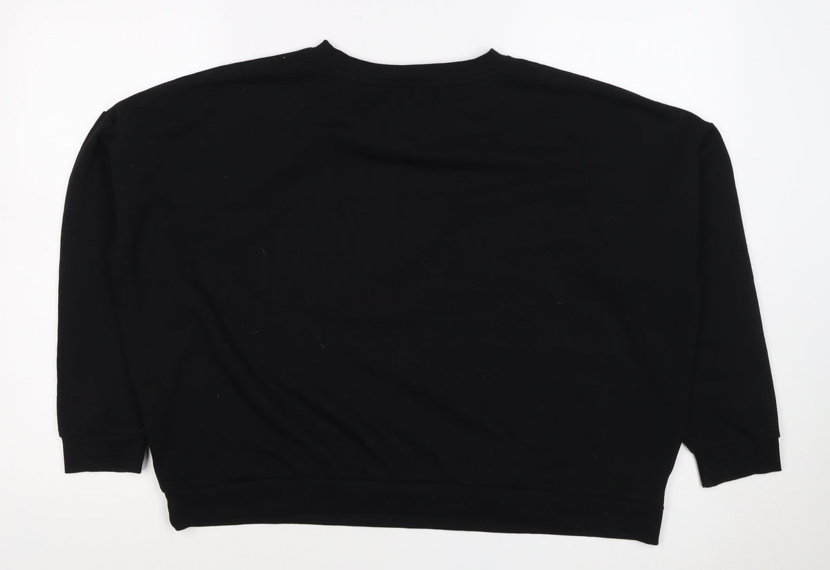 Netflix Stranger Things Women’s Black UK 16 Pullover Sweatshirt