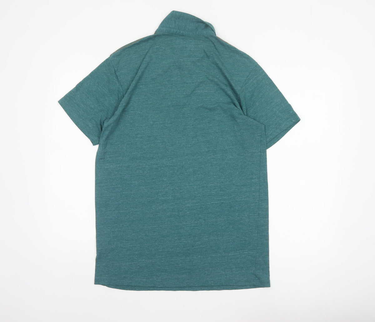 Billabong Men's Green Marl Logo Pocket Polo Shirt Size L