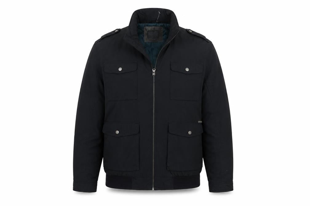 RJR.John Rocha Men’s Black 2XL Military Padded Zip Jacket