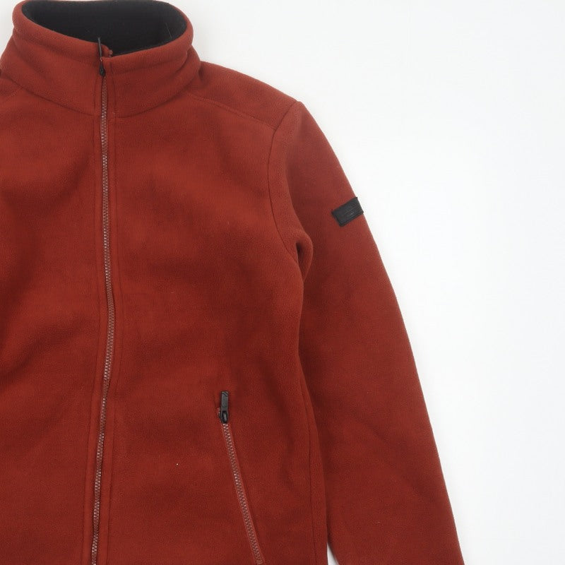 Regatta Men’s Red Size S Full Zip Fleece Basic Jacket Outdoor