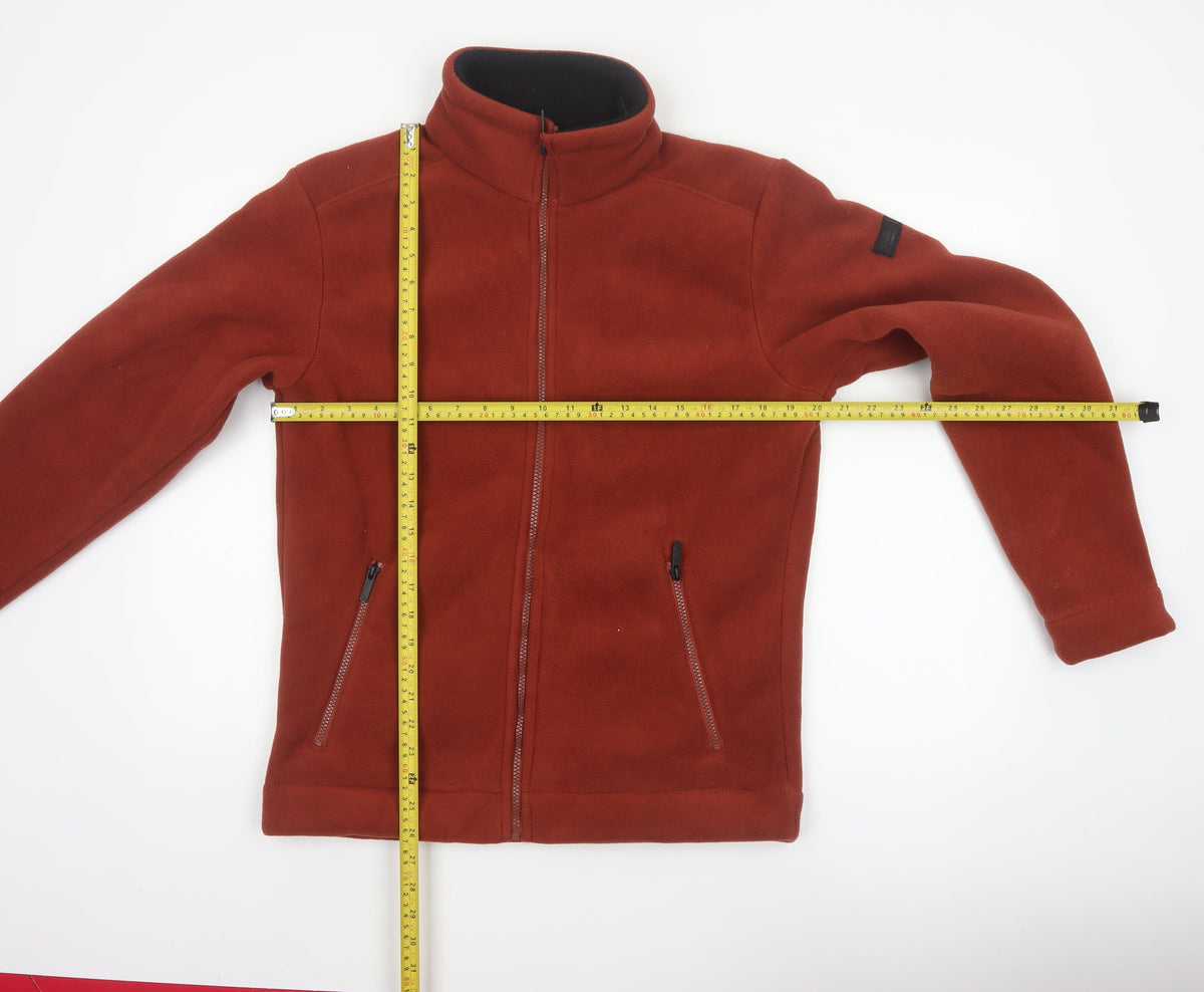 Regatta Men’s Red Size S Full Zip Fleece Basic Jacket Outdoor
