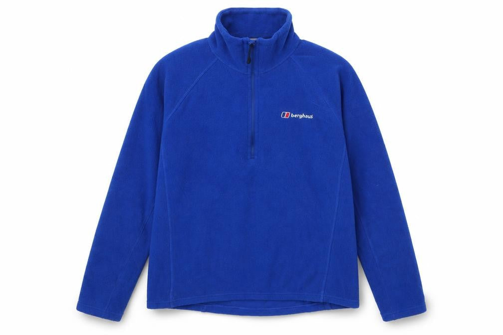Berghaus Women’s Blue L 1/4 Zip Fleece Sweatshirt High Neck