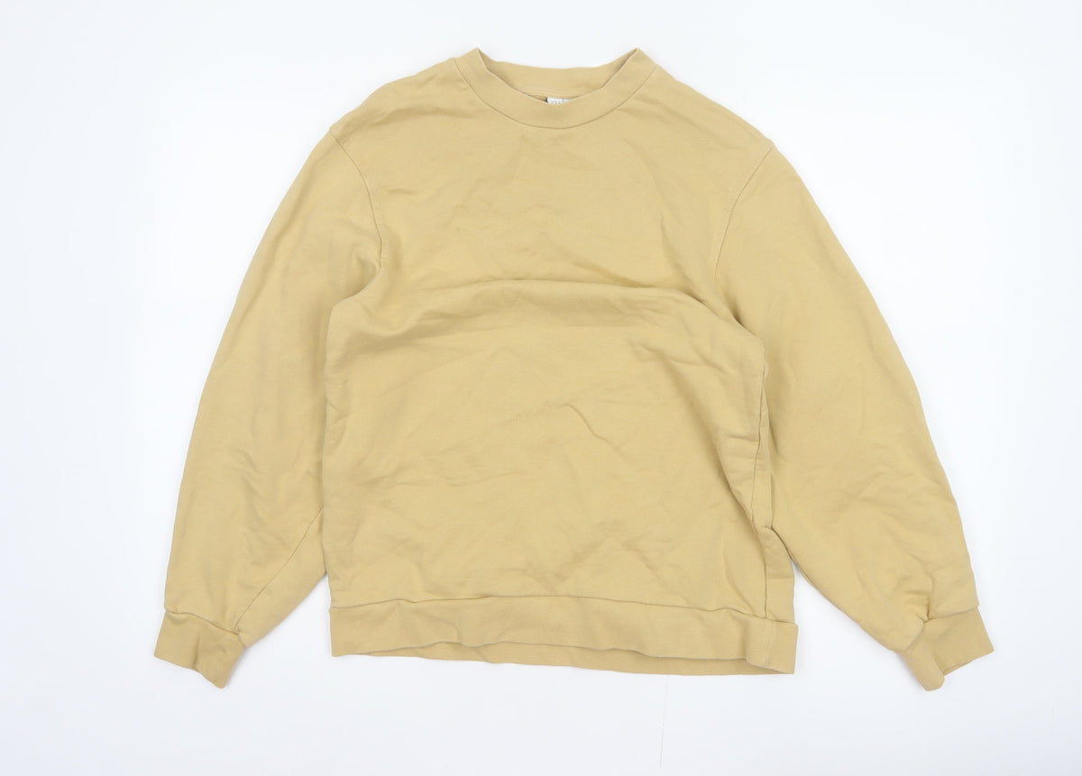 & Other Stories Women Beige UK 8 Pullover Sweatshirt Balloon Sleeve