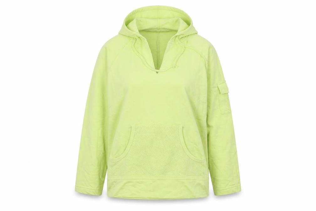 Catalina Women Green Size 14 Pullover Hoodie Drawstring Pockets