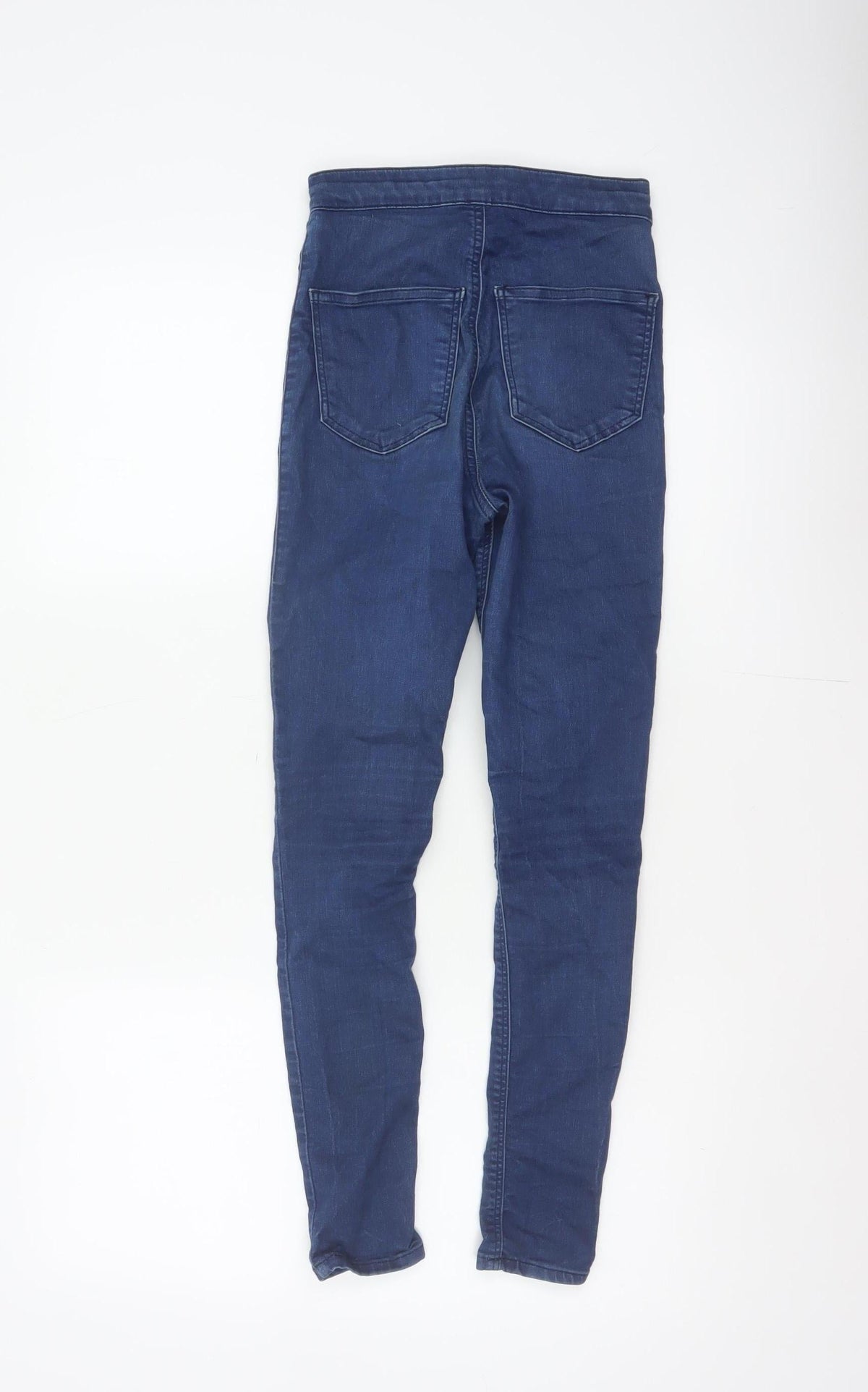 Topshop Moto Women’s Blue UK 8 W26 L28 High Rise Skinny Jeans