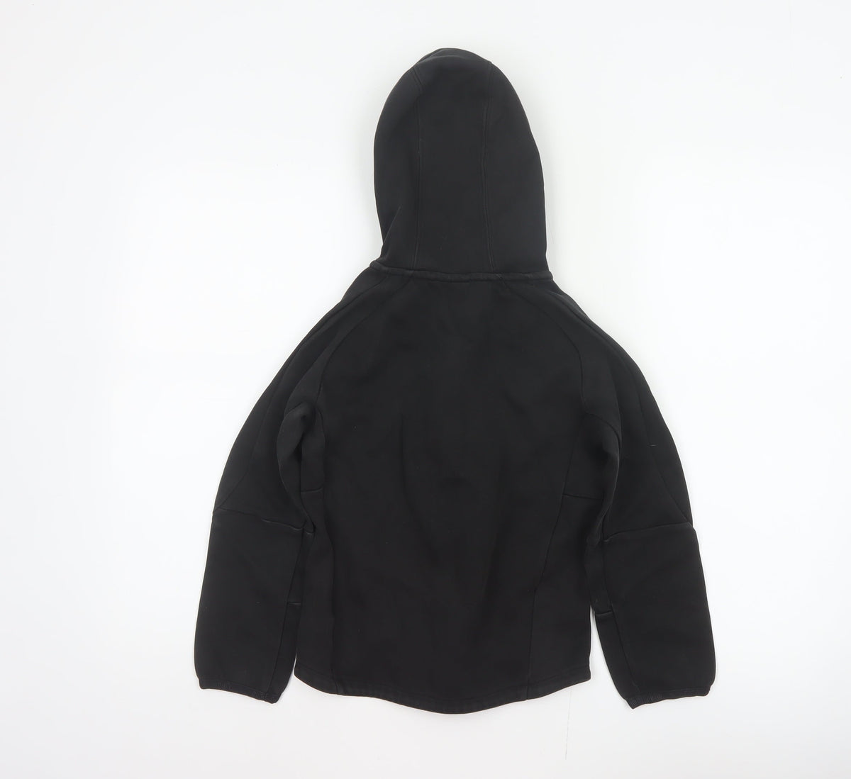 Puma Boys Black Full Zip Hooded Sweatshirt UK 10 Years Logo Sports