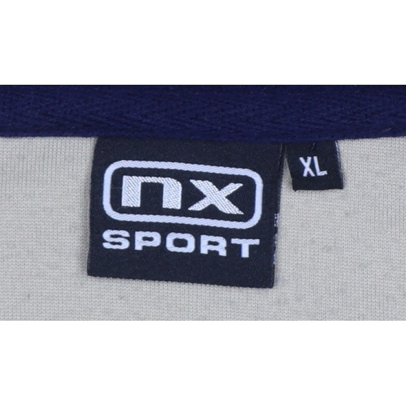 NX Sport Men’s Beige XL 1/4 Zip Fleece Sweatshirt High Neck