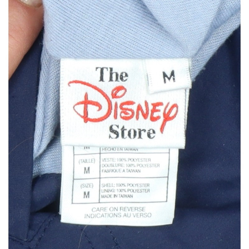 Disney Store Teens Blue M Winnie the Pooh Fleece-Lined Bodywarmer