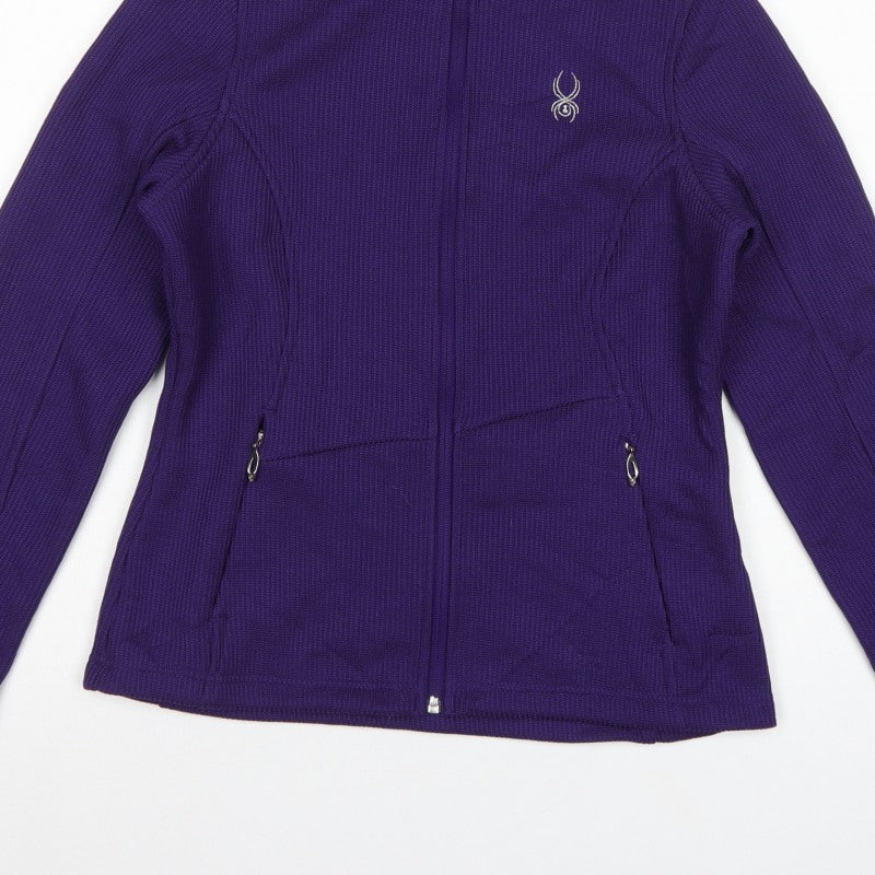 Spyder Women’s Purple M Core Sweater Full Zip Ski Jacket