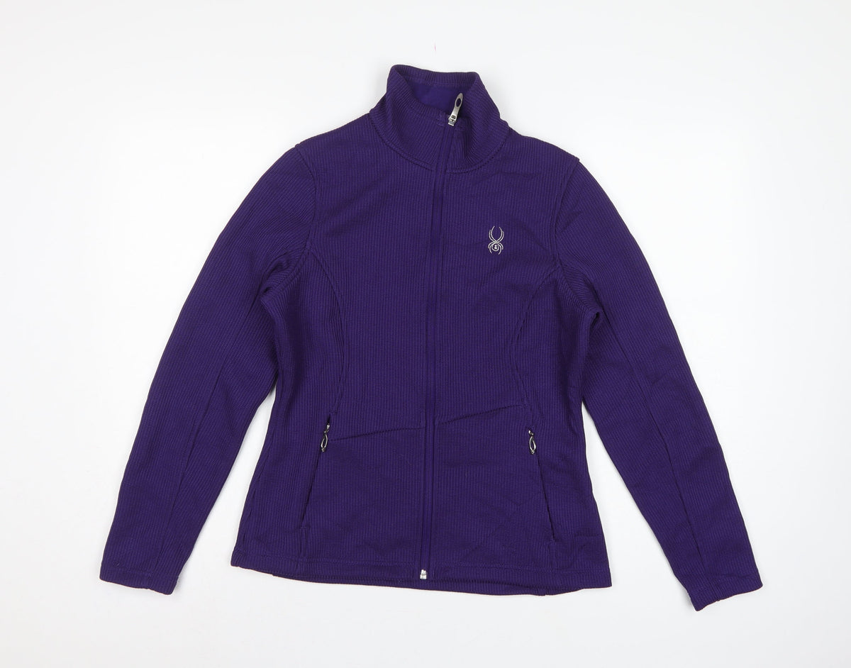 Spyder Women’s Purple M Core Sweater Full Zip Ski Jacket
