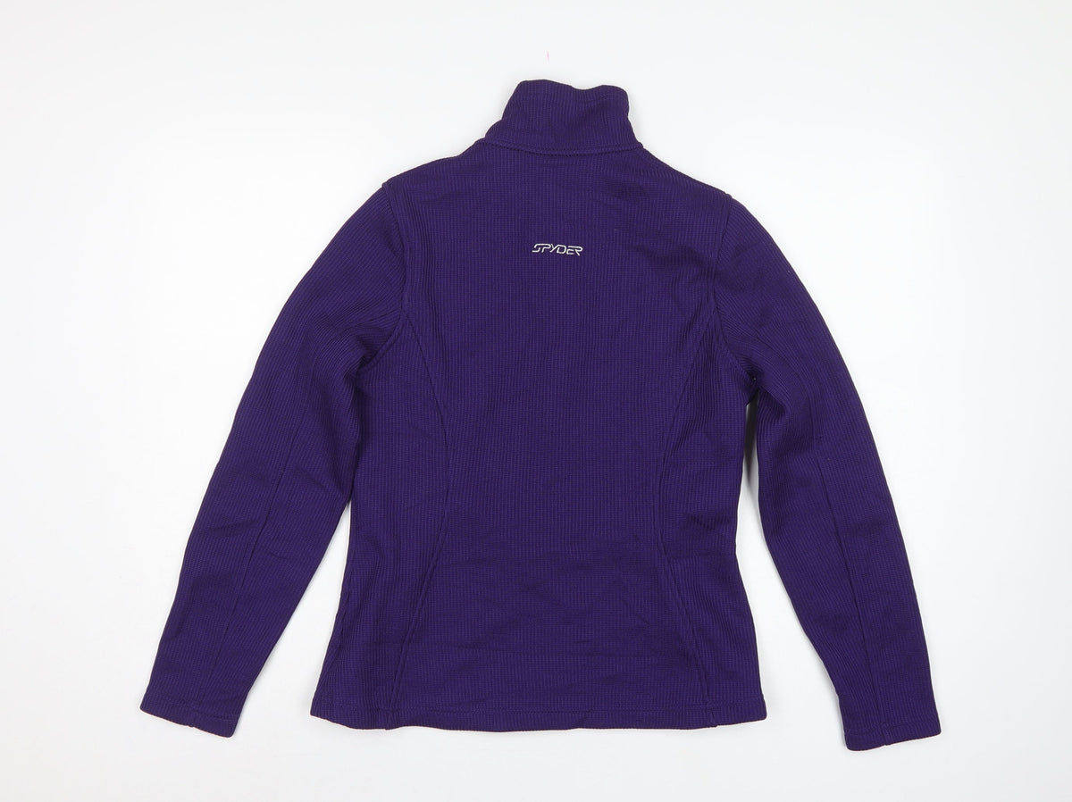 Spyder Women’s Purple M Core Sweater Full Zip Ski Jacket