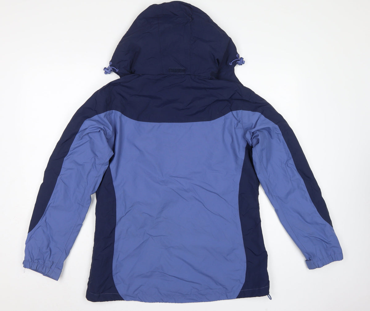 Peter Storm Women’s Blue Hooded Rain Jacket Size 12 Outdoor