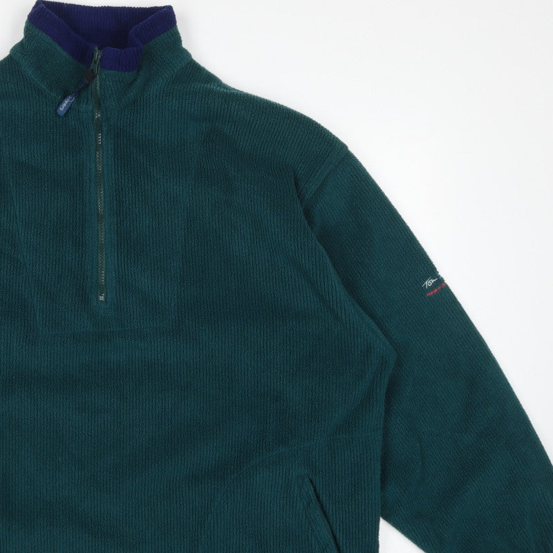 Additional view of Tom Sayers Men's Green XL 1/2 Zip Fleece Pullover Sweatshirt