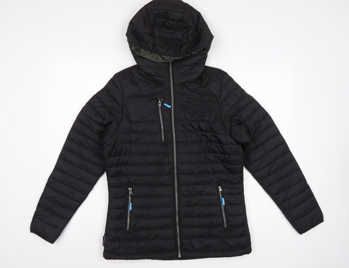 Stormtech Women’s Black UK 10 Hooded Quilted Puffer Jacket