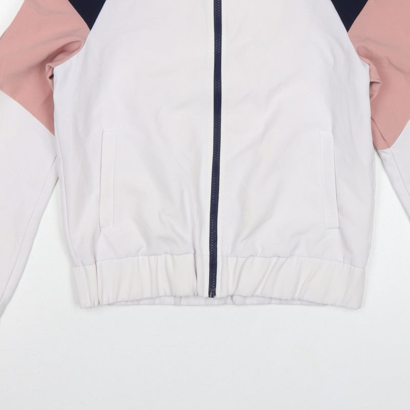 Stradivarius Women's Multicoloured UK 8 Bomber Jacket Full Zip