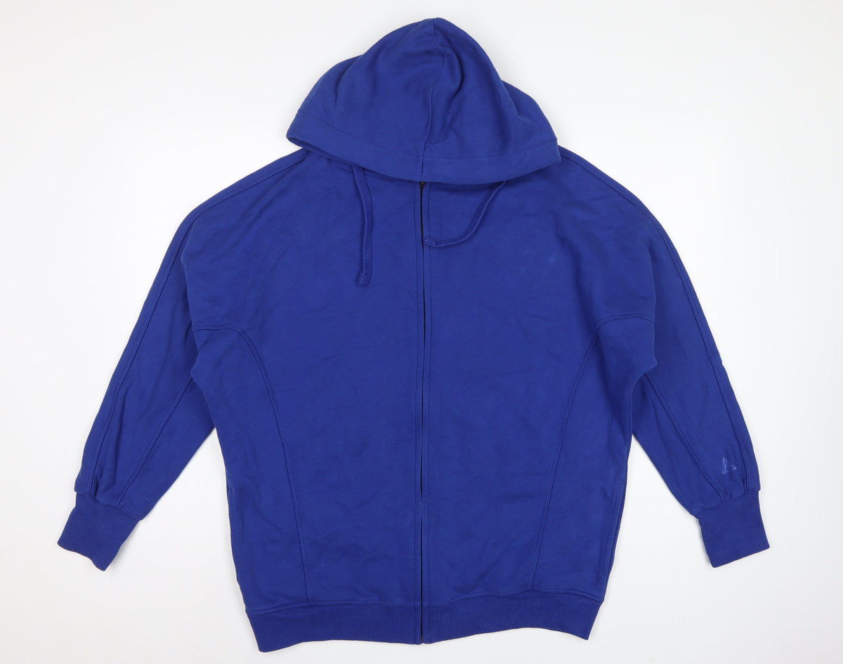 Next Women’s Blue UK 12 M Full Zip Hooded Sweatshirt