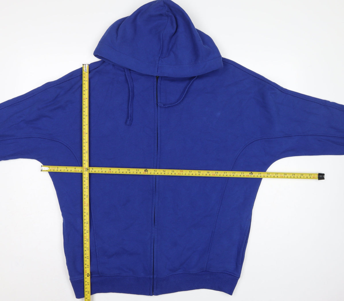 Next Women’s Blue UK 12 M Full Zip Hooded Sweatshirt