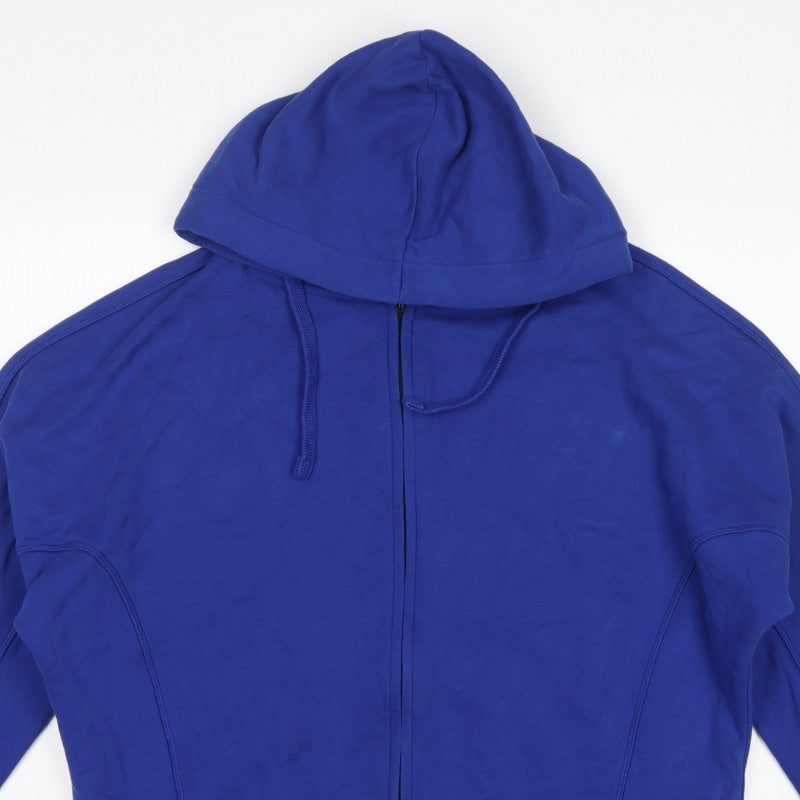 Next Women’s Blue UK 12 M Full Zip Hooded Sweatshirt