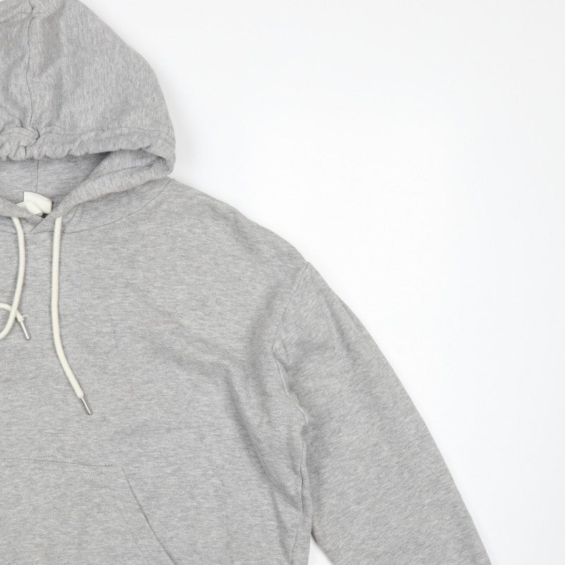 H&M Women Grey M Pullover Hoodie Drawstring Kangaroo Pocket