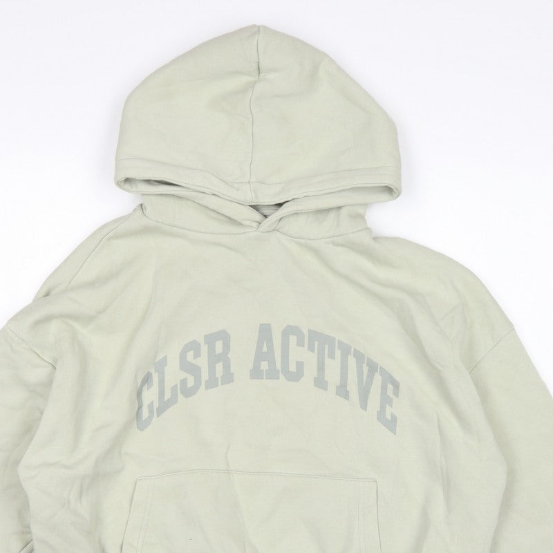 Closure LDN Women’s Beige UK 8 Pullover Hoodie Graphic Print