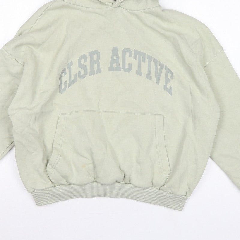 Closure LDN Women’s Beige UK 8 Pullover Hoodie Graphic Print