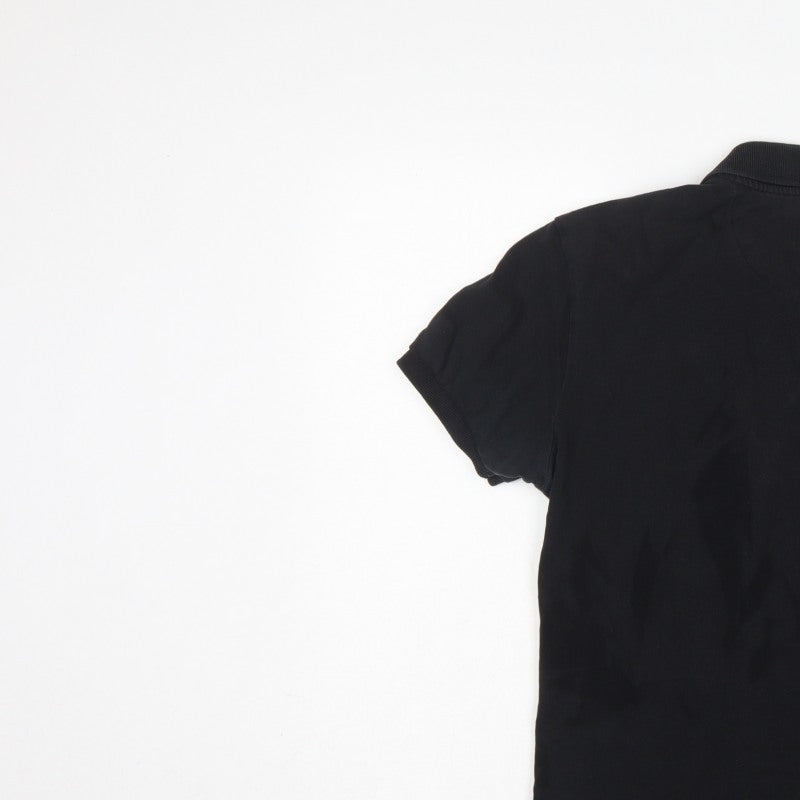 Additional view of Lyle & Scott Men’s Black M Short Sleeve Logo Pique Polo Shirt
