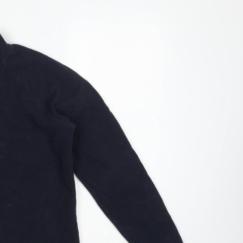 Baukjen Women’s Navy Blue UK 8 Henley Button Sweatshirt