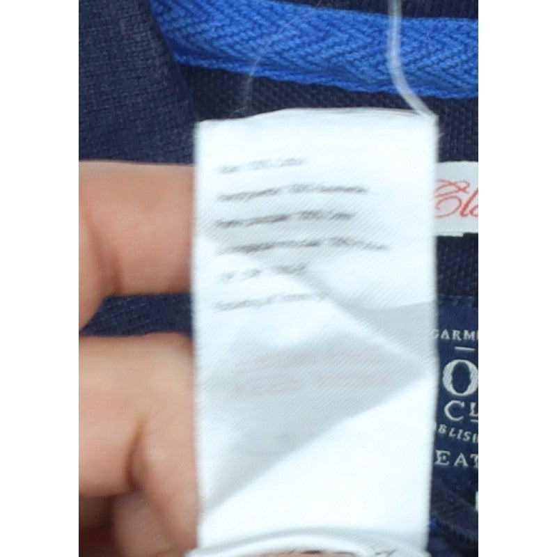 Joules Men’s Navy Blue L Classic Fit Cotton Polo Shirt Logo