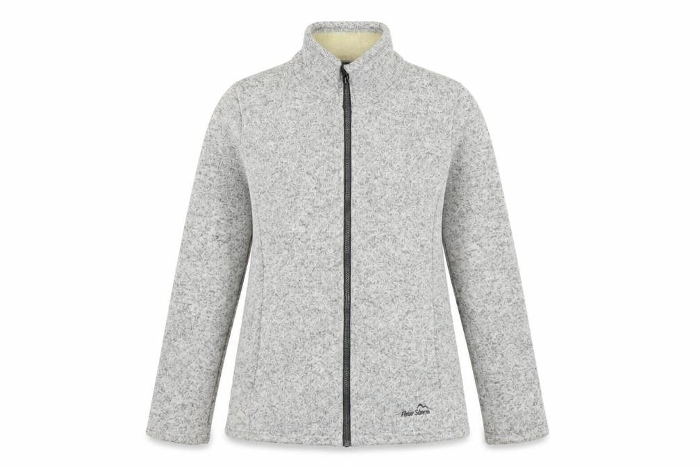 Peter Storm Women’s Grey Size 12 Fleece Lined Full Zip Jacket