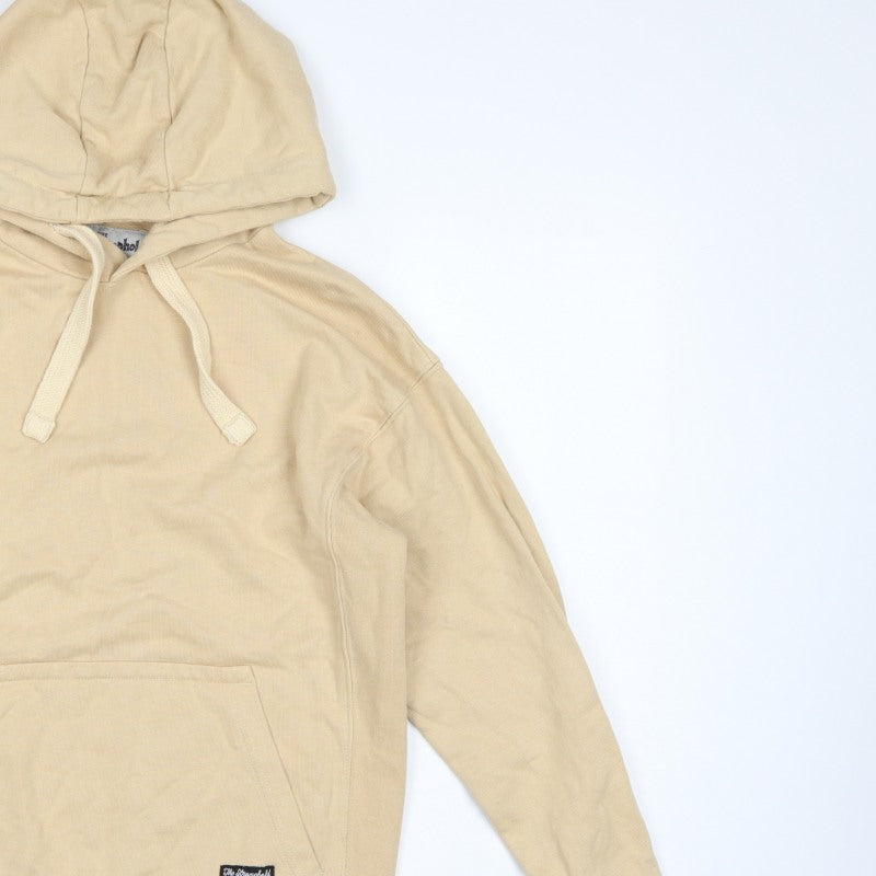 Additional view of The Stronghold Men’s Beige XS Pullover Hoodie Venice CA Logo