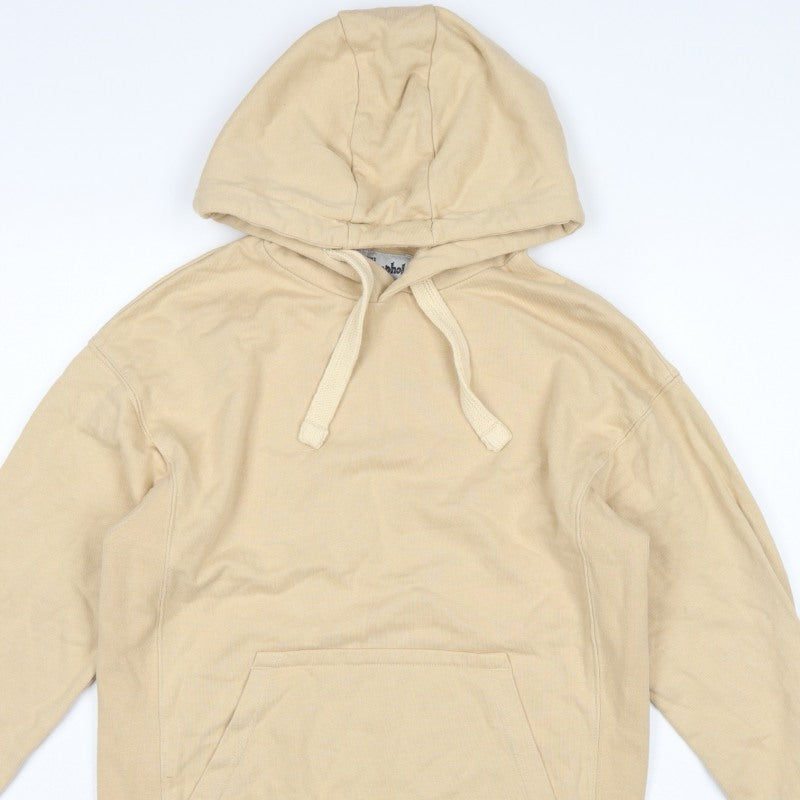 Additional view of The Stronghold Men’s Beige XS Pullover Hoodie Venice CA Logo