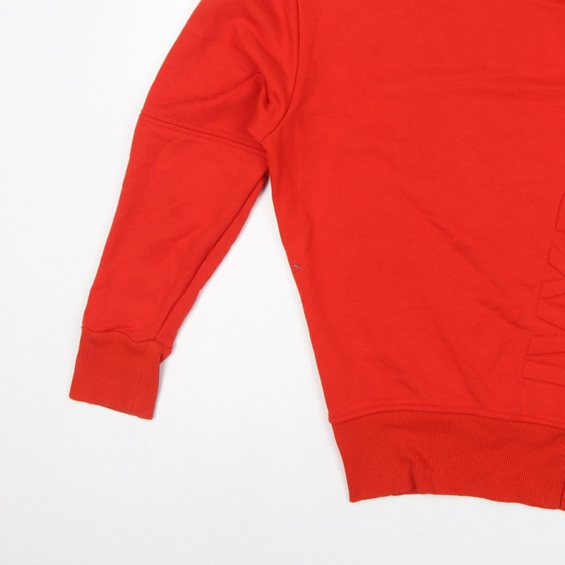 IVY PARK Women’s Red M Logo Crew Neck Long Sleeve Sweatshirt