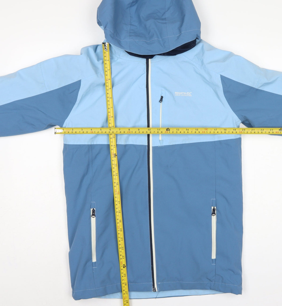 Regatta Boys Blue 15-16 Years Ski Jacket Hooded Padded Colourblock