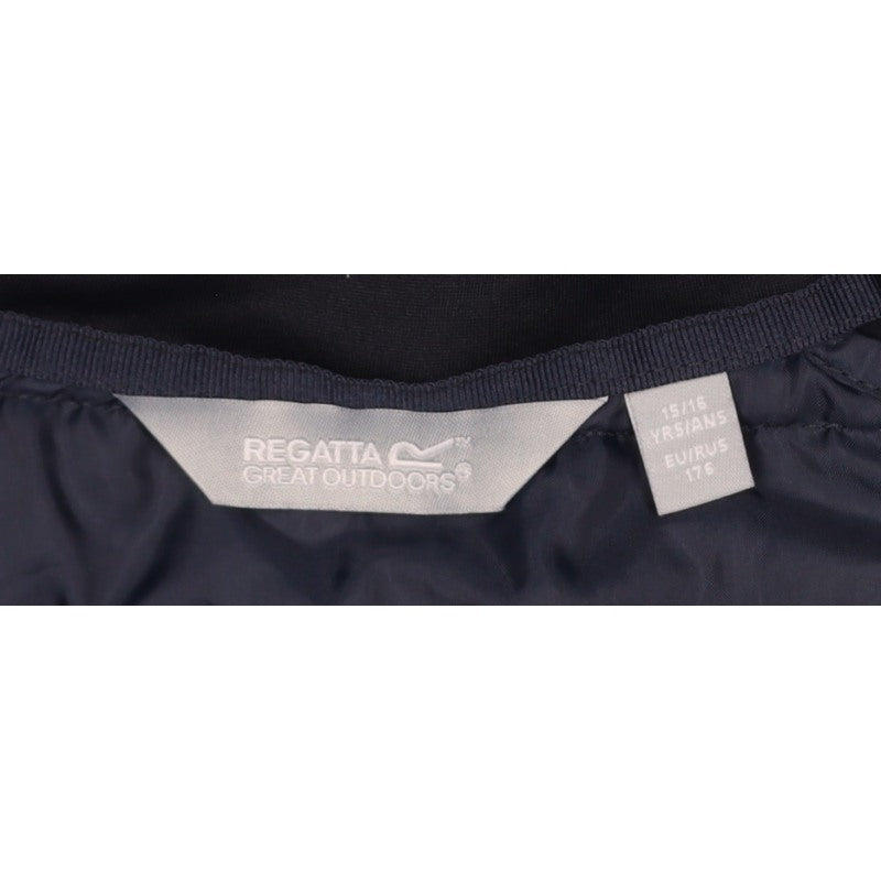 Regatta Boys Blue 15-16 Years Ski Jacket Hooded Padded Colourblock