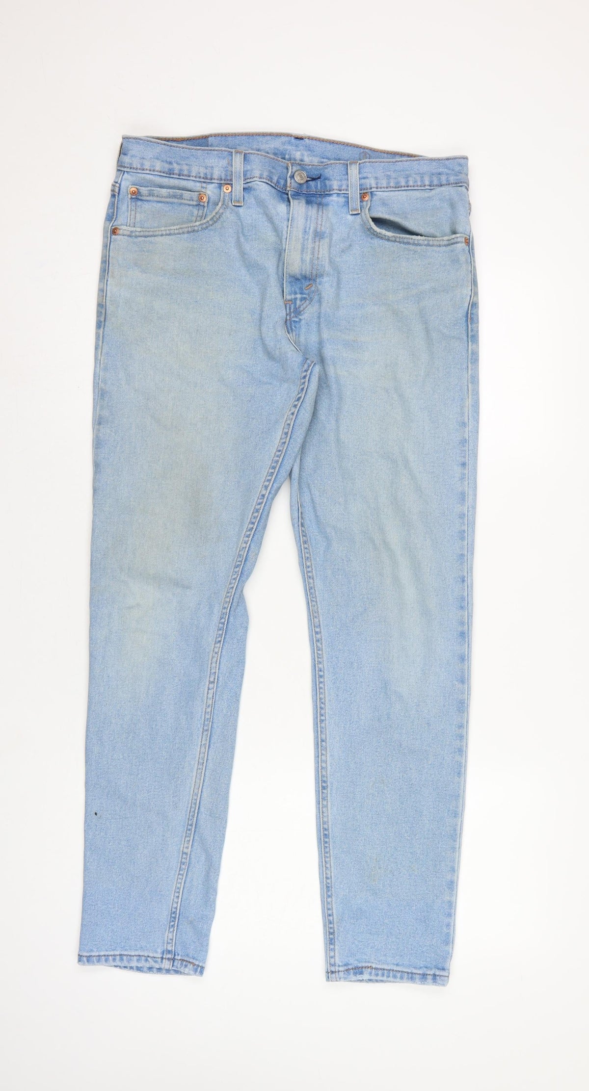 Levi's 512 Men's Blue Light Wash Slim Tapered Jeans W33 L32