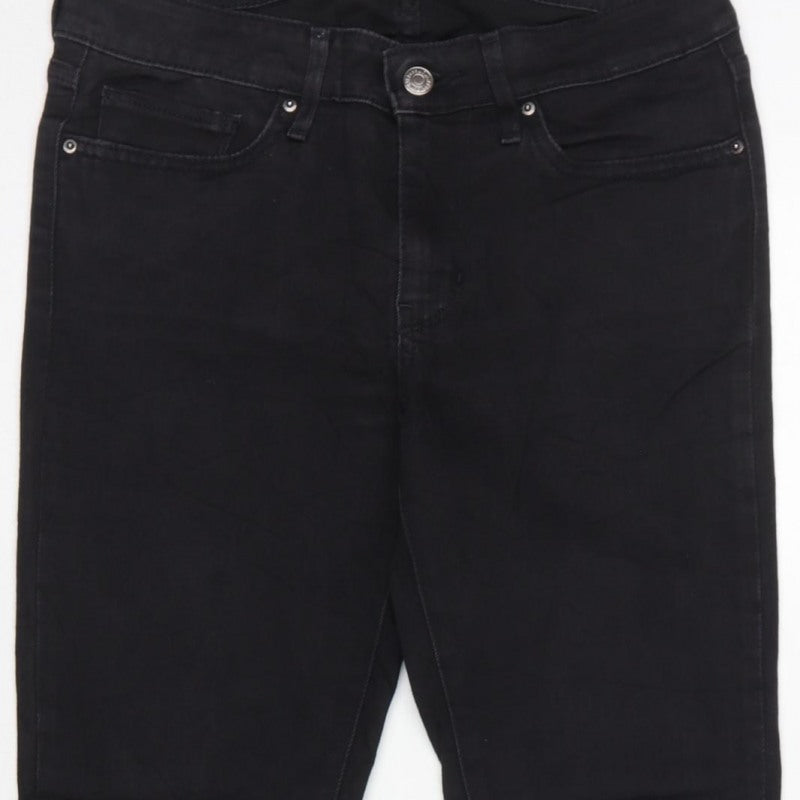 Levi's Women Black 27 711 Skinny Mid Rise Stretch Jeans