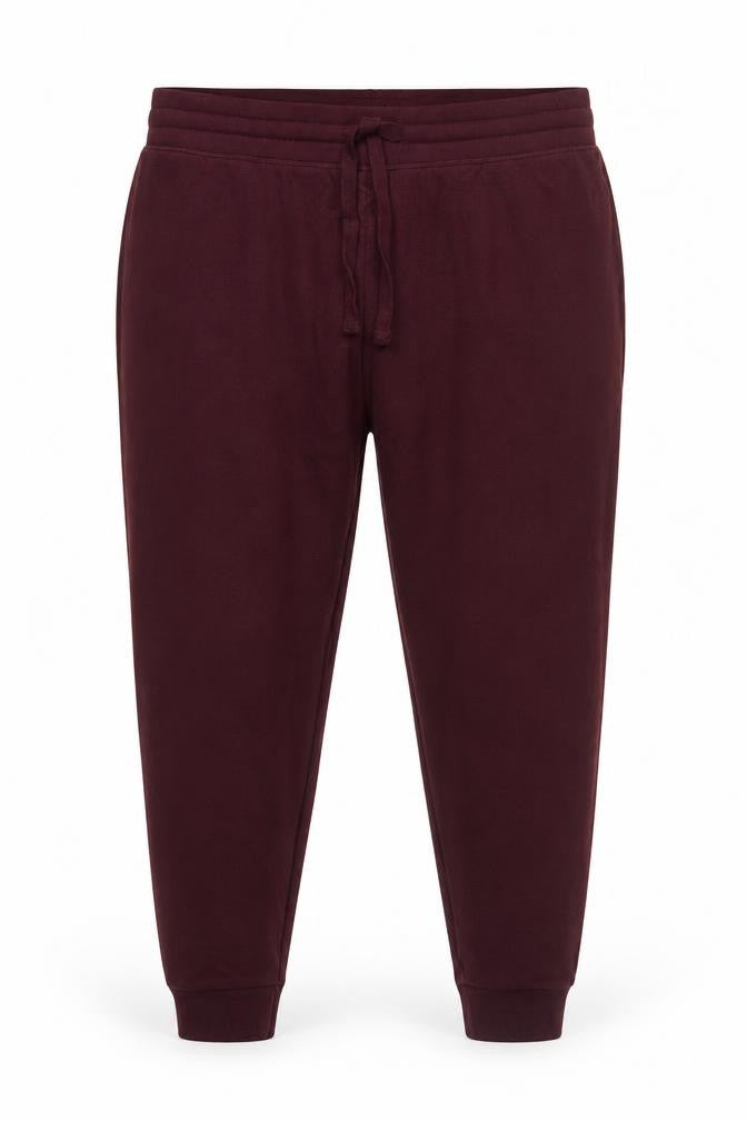 Marks and Spencer Men Red XL Jersey Drawstring Lounge Pants