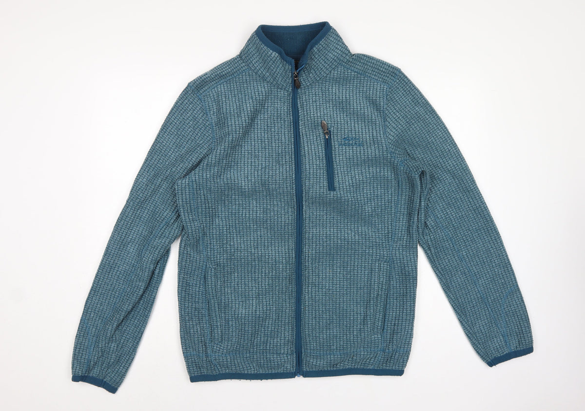 Weird Fish Men’s Blue M Fleece Full Zip Basic Jacket