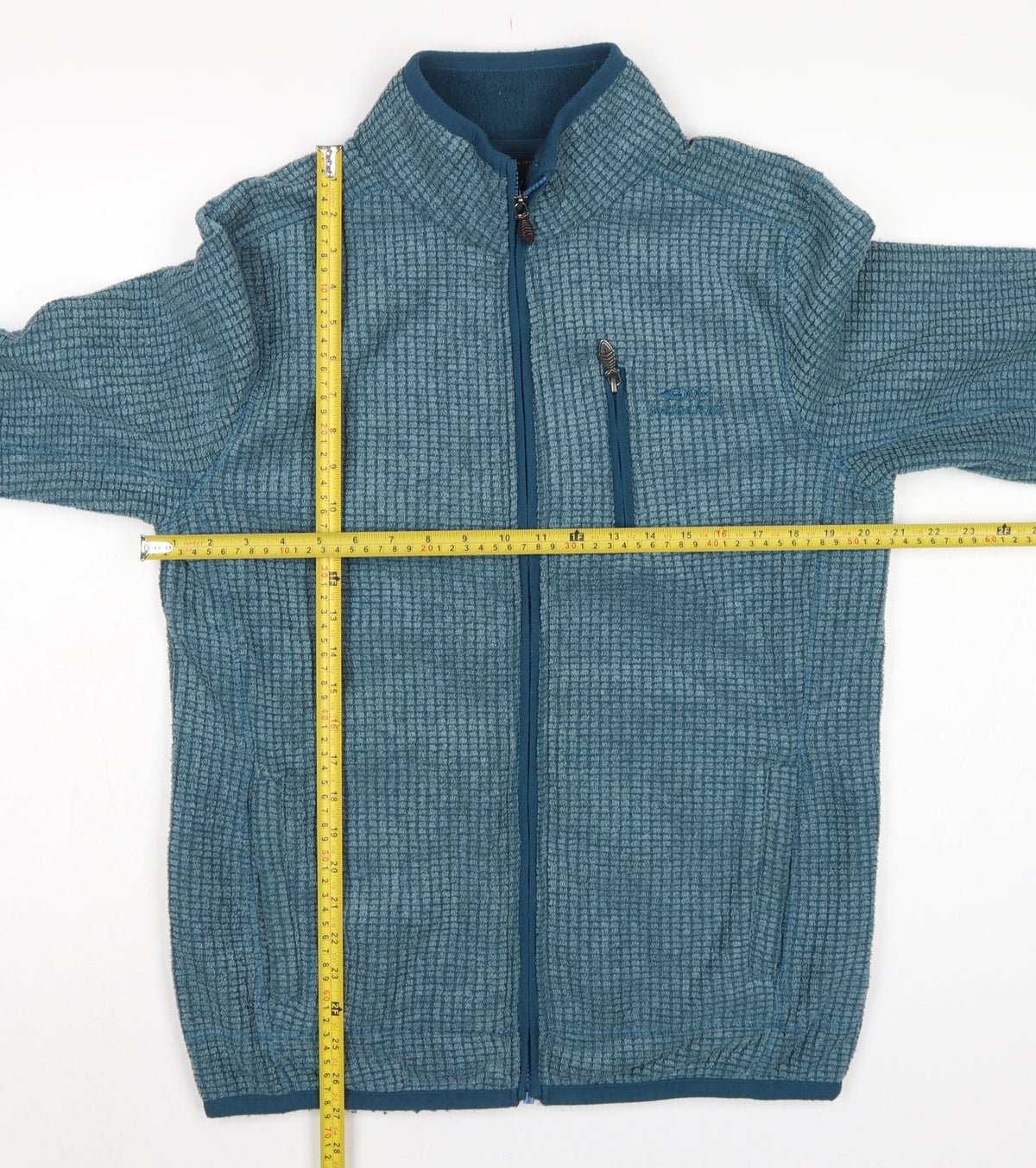 Weird Fish Men’s Blue M Fleece Full Zip Basic Jacket