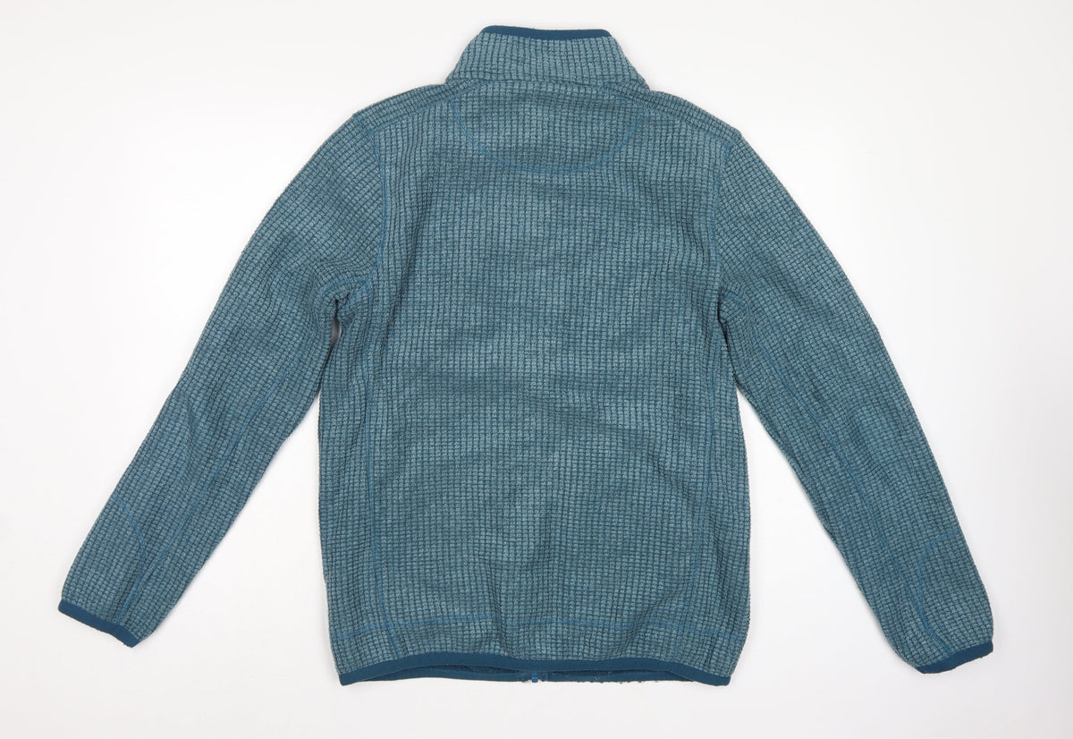 Weird Fish Men’s Blue M Fleece Full Zip Basic Jacket