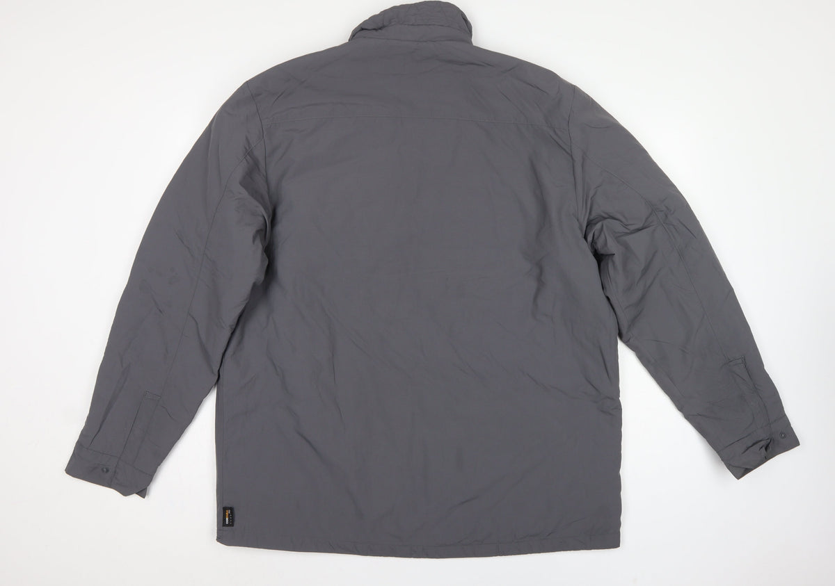 Adidas Men’s Grey XL Adventure Insulated Full Zip Outdoor Jacket