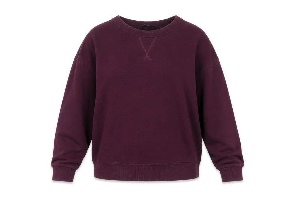 Next Women’s Purple UK 10 Cotton Crew Neck Pullover Sweatshirt