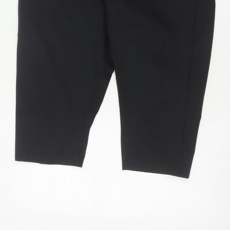 Goodmove Women’s Black Size 22 Compression Activewear Capri Shorts Pockets