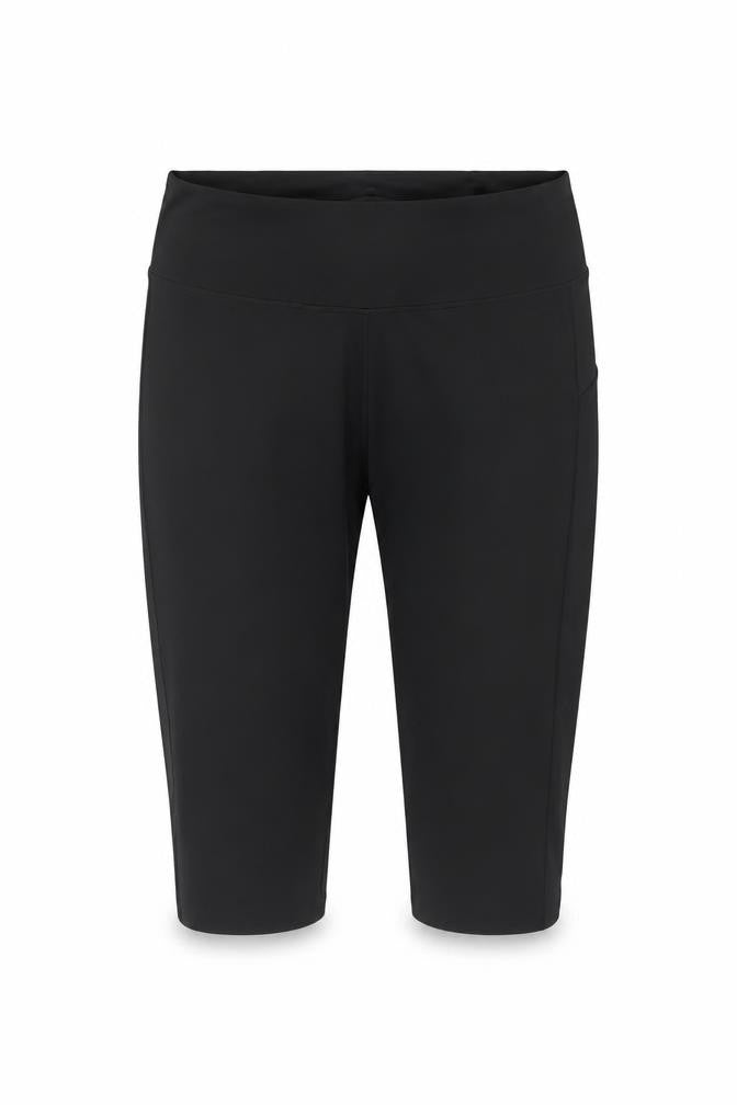 Goodmove Women’s Black Size 22 Compression Activewear Capri Shorts Pockets