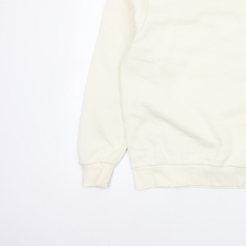 River Island Men Ivory L Tokyo Graphic Print Crew Neck Sweatshirt
