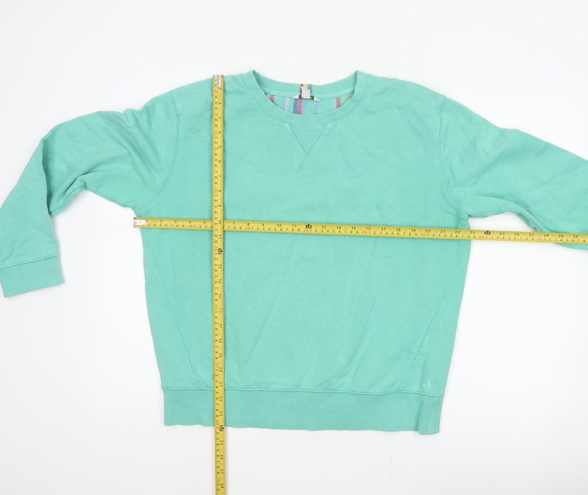 Joules Women Green UK 10 Pullover Crew Neck Cotton Sweatshirt