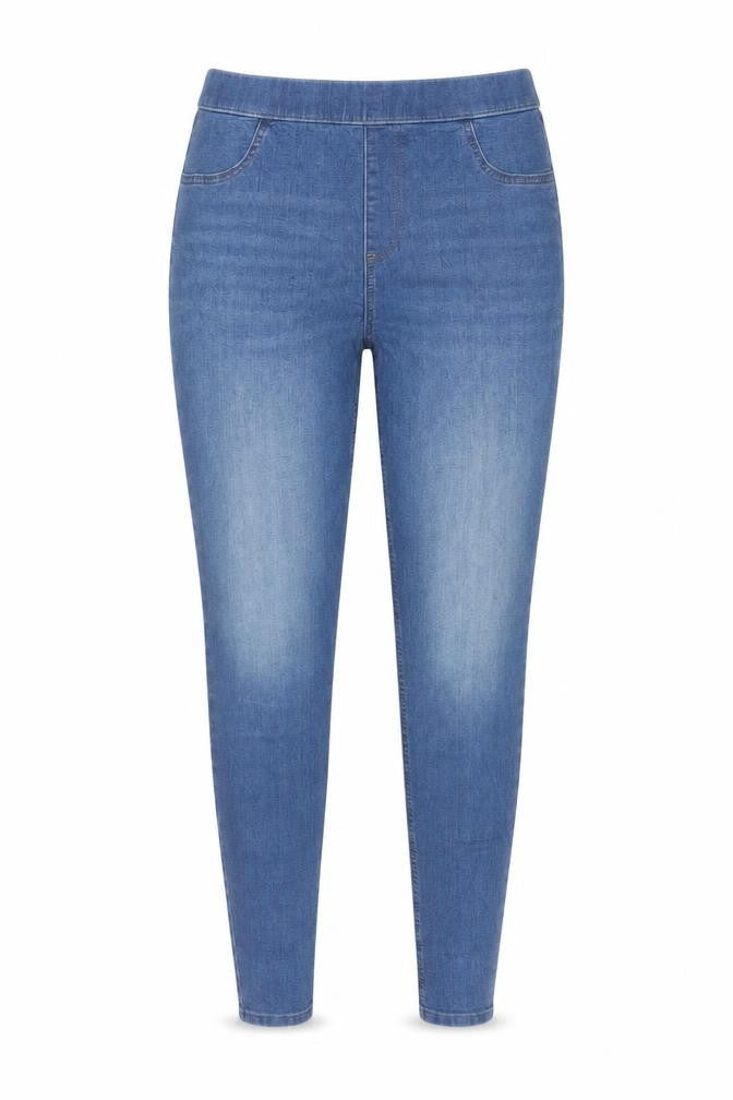 Marks & Spencer Women's Blue UK 14 Long Skinny Stretch Jegging Jeans