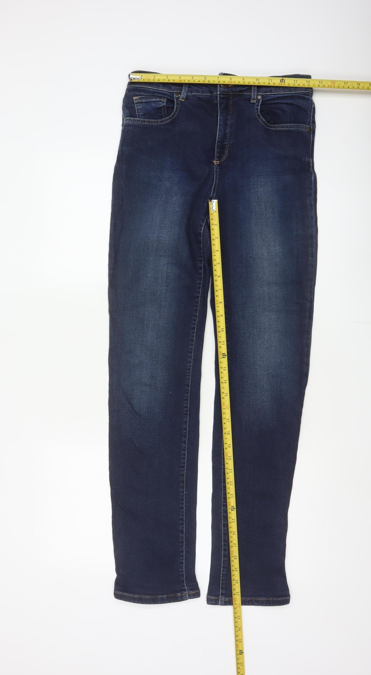 Phase Eight Women’s Blue UK 10 Skinny Stretch Jeans Dark Wash