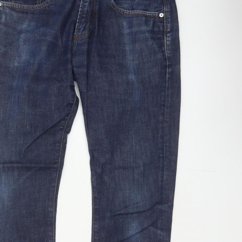 Gap 1969 Men’s Blue 28x32 Slim Straight Dark Wash Jeans